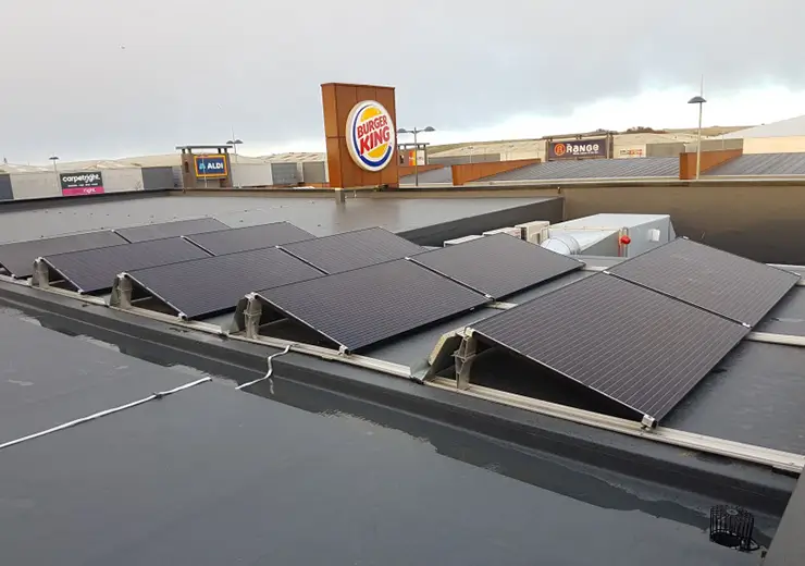 Burger King Solar Install