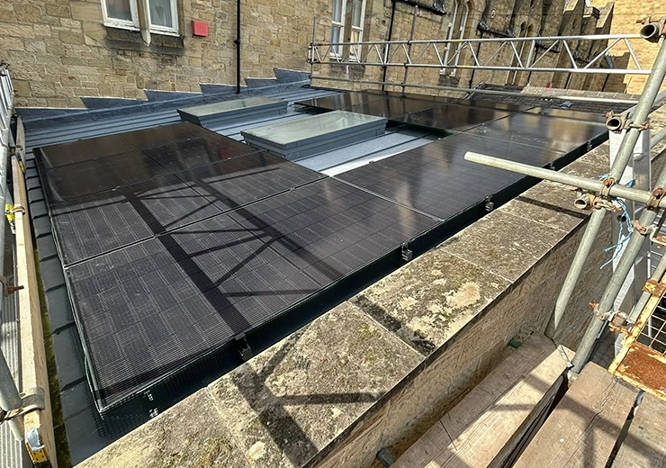Solar Installation Meditation Centre